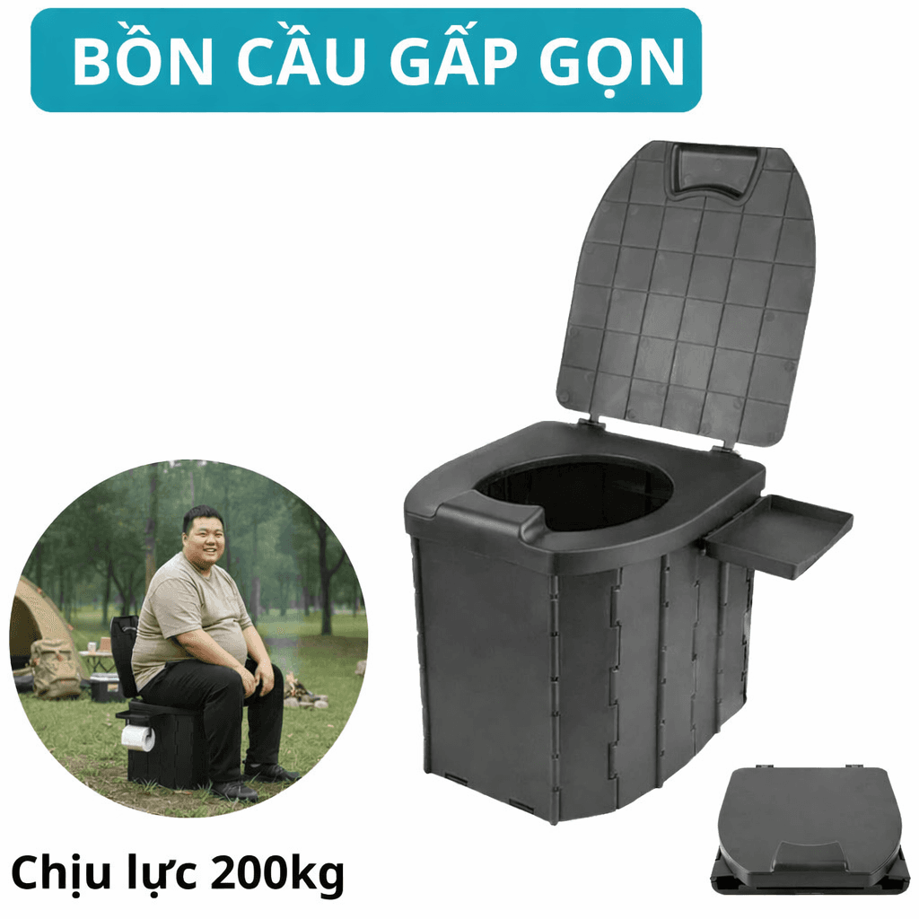 Bồn Cầu Gấp Gọn