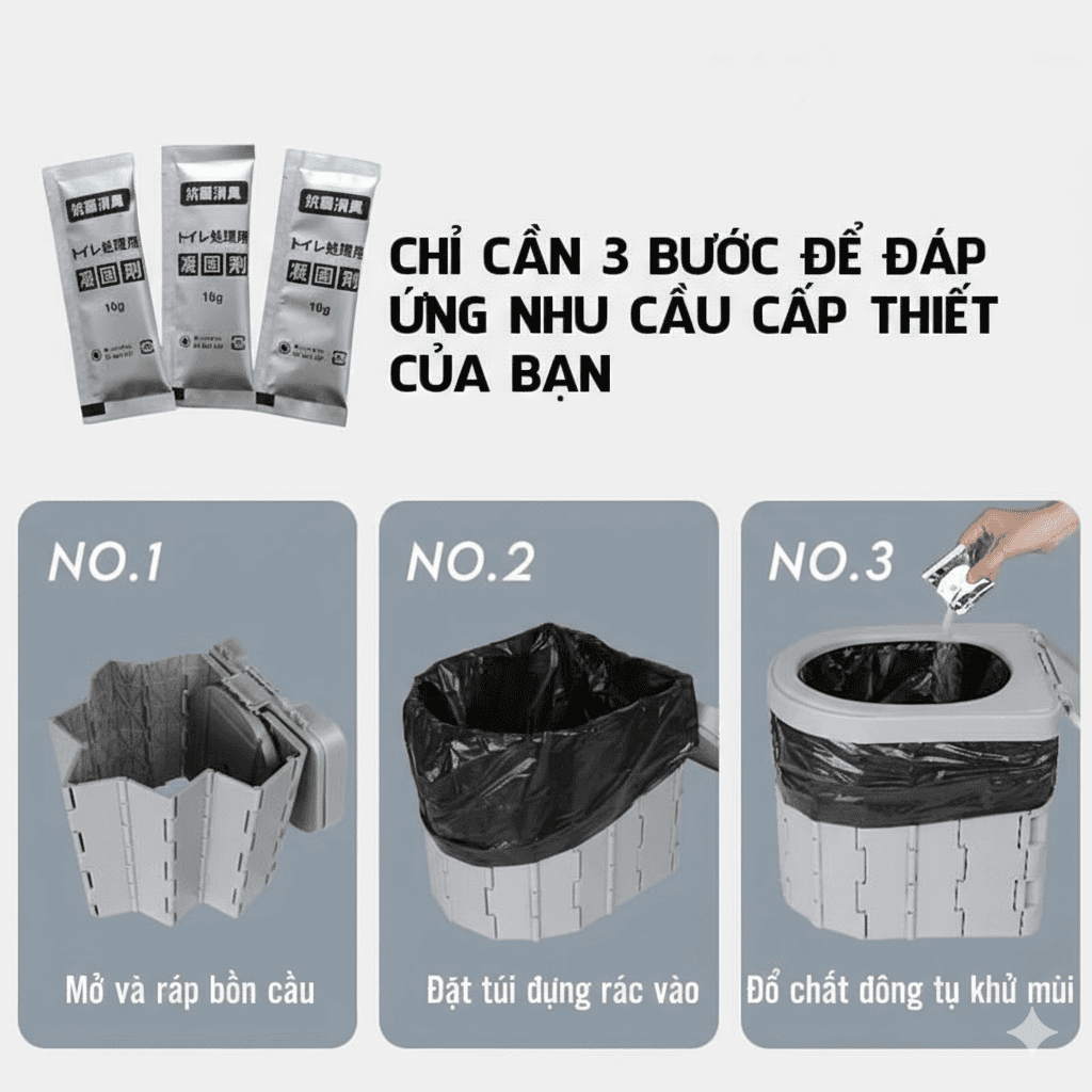 Combo vệ sinh dã ngoại