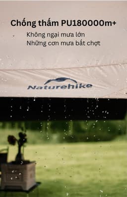 Tăng Naturehike 12 người - che nắng, chống mưa tốt 3