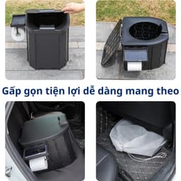Bồn Cầu Gấp Gọn 4