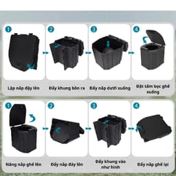 Bồn Cầu Gấp Gọn 5