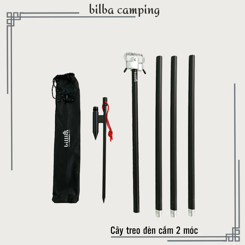 Cây trụ treo đèn 1m8 5