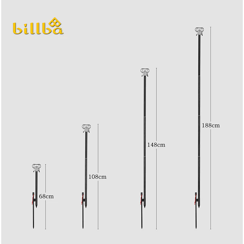 Cây trụ treo đèn 1m8 4